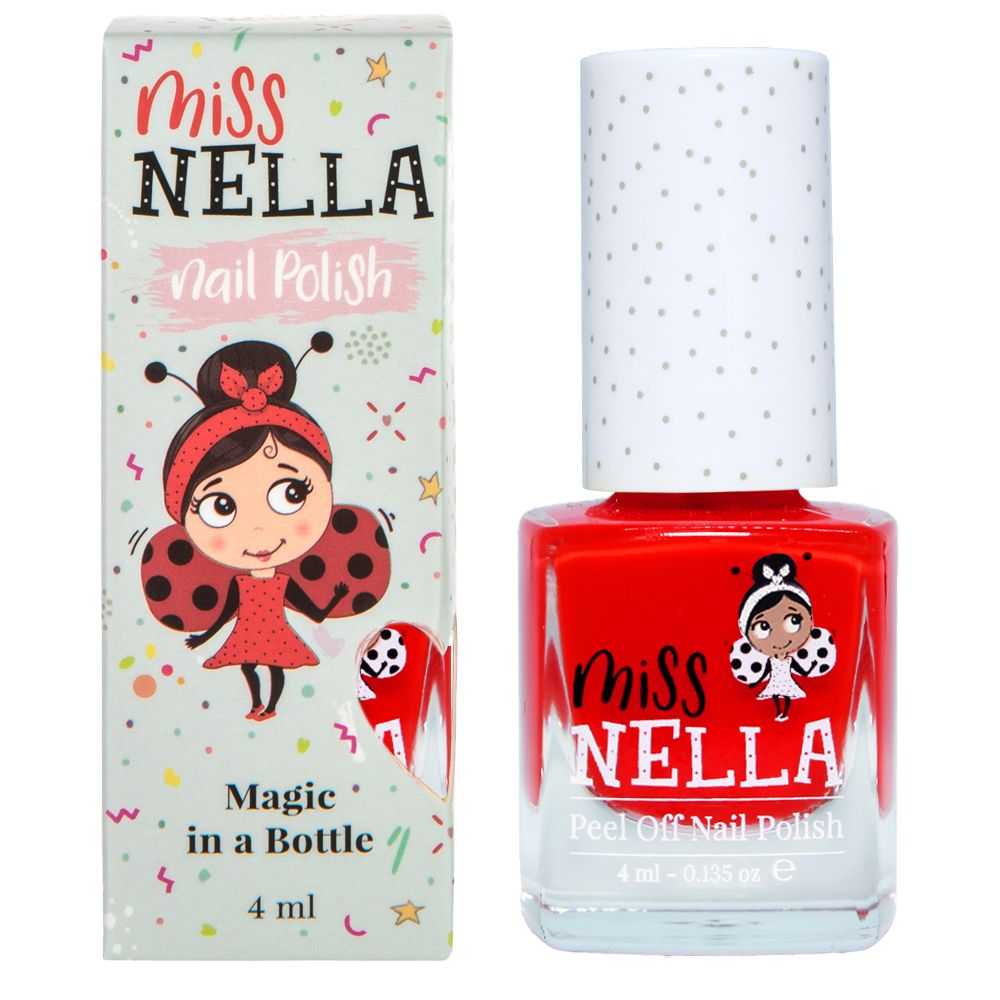 4ml Stylish Orange-Red Kids' Nail Polish