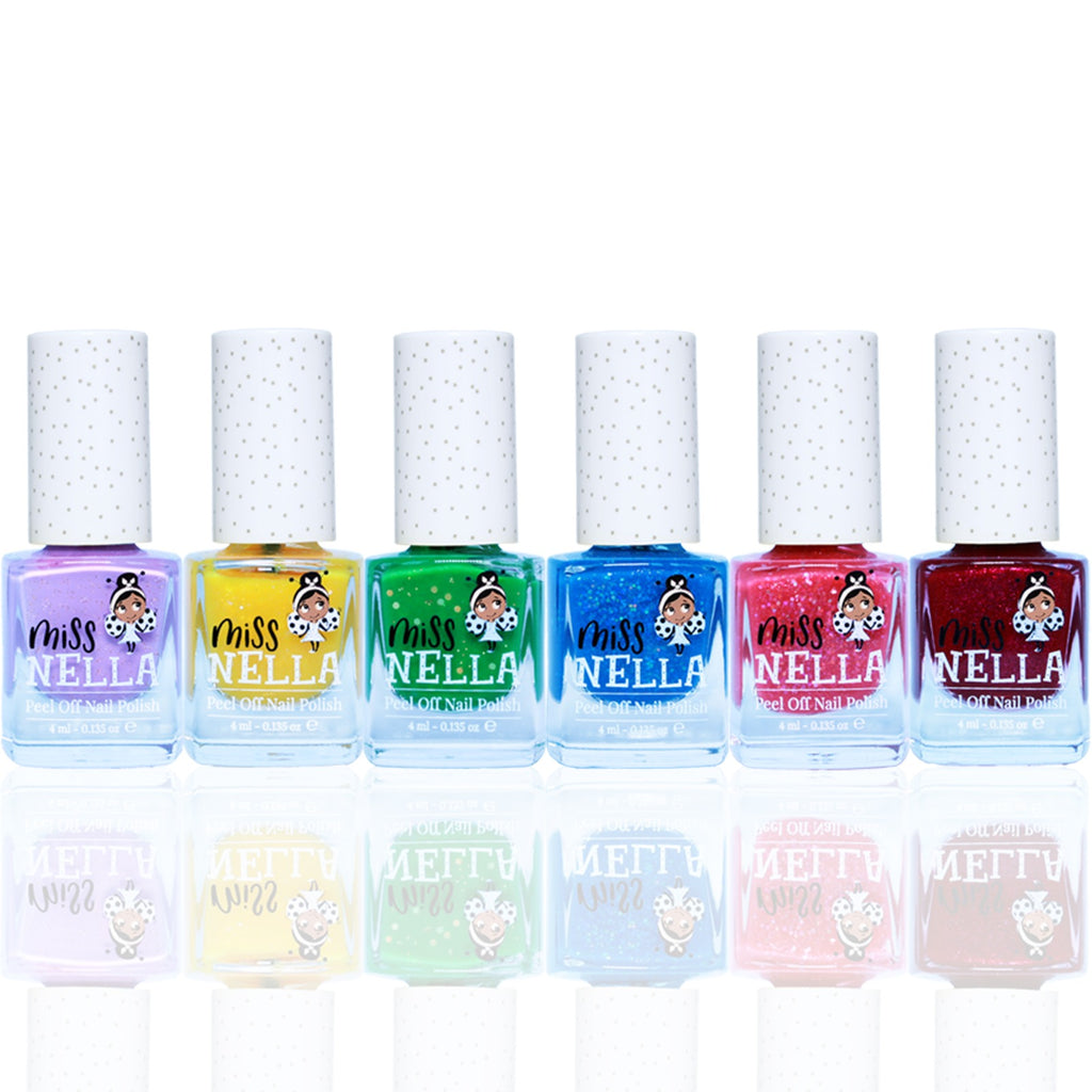 6-Pack Shiny Nail Polish
